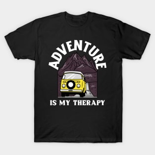 adventure is my therapy T-Shirt